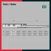 KOTARBAU® 1 Paar (2 St.) 3D Schubladenschienen Bodenmontage Produktbild-Vorschau 7