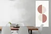 MuchoWow® Poster Minimalismus - Abstrakt - Pastell 60x120 Produktbild-Vorschau 2