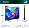 Hisense 43A6S 109,2 cm (43") 4K Ultra HD Smart TV Wifi Noir Voir les images du produit 4