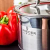 Set di 5 pentole con coperchi + vaporiera a induzione Anteprima dell’immagine prodotto 13