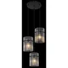Globo Lighting Hängeleuchte Metall schwarz matt, 3x E27 Produktbild-Vorschau 8