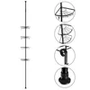 Duschregal mit 4 Ablagen Teleskopregal Badregal Duschablage Produktbild-Vorschau 3