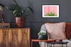 MuchoWow® Gerahmtes Poster Pflanze - Sommer - Rosa 40x30 cm Produktbild-Vorschau 3