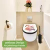 WC Sitz D-Form Schwarz mit Absenkautomatik Motiv Produktbild-Vorschau 5