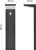 LED Solar-Garten-Wandleuchte VEREA mit Dämmerungssensor, 10,7 x 15,4 x 50 cm Produktbild-Vorschau
