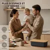 bremermann boîte à pain avec couvercle en bambou, boîte à Voir les images du produit 2