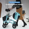 Safe Age Rollator: Leicht und faltbar – mit Sitzfunktion – Produktbild-Vorschau 3