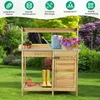 COSTWAY Table de jardinage, banc pour plantes de jardin Voir les images du produit 3