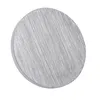 A round, brushed aluminum LED light fixture against a white background. Produktbild-Vorschau