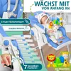 KIDIZ® 3in1 Hochstuhl Kinderhochstuhl inkl. Spielbügel , Produktbild-Vorschau 5