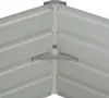 vidaXL Zvýšená posteľ antracit 129 x 129 x 45 cm Náhľad obrázku produktu 4