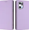 Litchi Leder Handyhülle für Oppo Find X5 Pro Wallet Produktbild-Vorschau 2