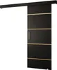MEBLE KRYSPOL Salwador 4 Schiebetür, 90x204 cm, Schwarz , Produktbild-Vorschau 1