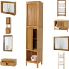 Teak-Wandspiegel HWC-M75, Badspiegel, Holzrahmen, Produktbild-Vorschau 10
