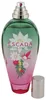 Escada Fiesta Carioca Flakon mit abgenommener silberner Kappe, sichtbarer Sprühkopf und florales Design auf grün-pinkem Glas. Produktbild-Vorschau