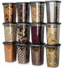 Vilde | Set van 12 voedselcontainers - 1 liter - 11x16 cm - Productafbeelding-voorbeeld 1