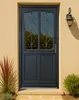 Porte d'entree Bois vitree, Sandro gris RAL7016, H215 x L90 Voir les images du produit 3