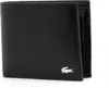A black Lacoste wallet is shown against a white background. Produktbild-Vorschau