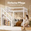 INONEFT Etagenbett 140x200cm, kinderbett mit Produktbild-Vorschau 10