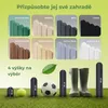 be4nature Flexibilní dřevěné lemování záhonů 20 x 200 cm Náhled obrázku produktu 4