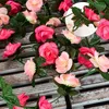 4 Stücke Künstliche Rosen Girlande, 270cm Unechte Produktbild-Vorschau 5