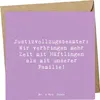Mr. & Mrs. Panda Klappkarte Spruch Justizvollzugsbeamte Produktbild-Vorschau 1
