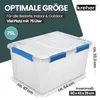 Kreher® Aufbewahrungsbox 75 L mit Deckel - wasserdicht & Produktbild-Vorschau 4