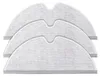 Three white microfiber mop pads stacked on a white background. Produktbild-Vorschau