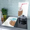 Spritzschutz Herdabdeckplatte Schneidebrett aus Glas Produktbild-Vorschau 3