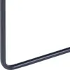 A close-up view of the corner of a metal plant stand. Voir les images du produit