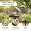 PATKAR Vogelhaus Futterhaus für Vögel mit Ständer aus Produktbild-Vorschau 5