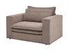 Loveseat Sessel "Pesaro" in braun Cord Loungesessel 125 cm Produktbild-Vorschau 5
