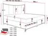MIRJAN24 Boxspringbett Bergamo, Doppelbett mit zwei Produktbild-Vorschau 13