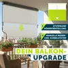 tillvex® Tenda verticale 160x250 cm Beige per esterni e Anteprima dell’immagine prodotto 2