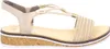 Rieker Sandaletten, Abs. ü. 35mm m.Fußb. in beige, Gr. 41 Produktbild-Vorschau 7