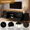 Szafka pod telewizor Merax z falistą strukturą 3D, Podgląd zdjęcia produktu 7