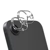 A close-up view of a smartphone camera lens protector. Produktbild-Vorschau