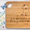 Mr. & Mrs. Panda Hackbrett Hund Dame - Transparent - Produktbild-Vorschau 3