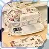 J&W Astuccio per matite Ebragundia beige Taglia unica Anteprima dell’immagine prodotto 2