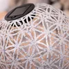 LED Solarleuchte, Kugel, Beton, weiß-grau, schwarz, 20 cm Produktbild-Vorschau 10