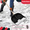 KOTARBAU® Set Pala da neve con manico in legno 137 cm Scopa Anteprima dell’immagine prodotto 2