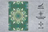 MuchoWow® Mauspad Mousepad Mandala - Muster - Zen 40x60 cm Produktbild-Vorschau 3
