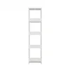 KOMTO Bücherregal Weiß – Schmales Regal 30 cm Breit, 4 Produktbild-Vorschau 5