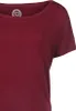 RED by EMP Damen bordeaux-rotes lockeres Basic T-Shirt Produktbild-Vorschau 4
