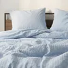 HOMLA RETIE Bavlnené posteľné prádlo modré 220x200 + Náhľad obrázku produktu 10