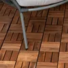 20er Set Holzfliesen, Akazie natur, LxB 30x30 cm Produktbild-Vorschau 4