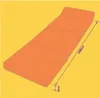 An illustration of a folded orange mattress with dimensions indicated. Anteprima dell’immagine prodotto