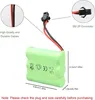 YUNIQUE GREEN-CLEAN-POWER - NiMH batterij 3.6V 2400mAh AA Productafbeelding-voorbeeld 3