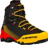 Bergschuh "Aequilibrium ST GTX" von La Sportiva in Schwarz; Gelb und Rot mit Schnürung und griffiger Sohle. Produktbild-Vorschau