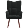 vidaXL Fauteuil relax noir velours Voir les images du produit 8